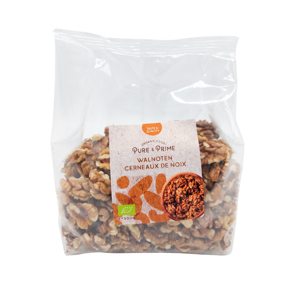 Pure & Prime Walnoten Bio (500 gr)