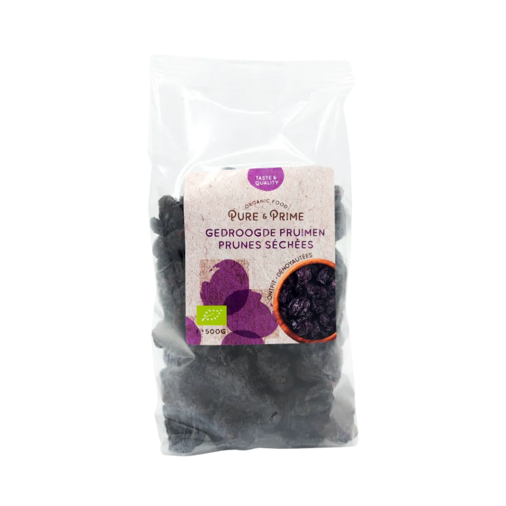 Pure & Prime Pruimen zonder Pit Bio (500 gr)