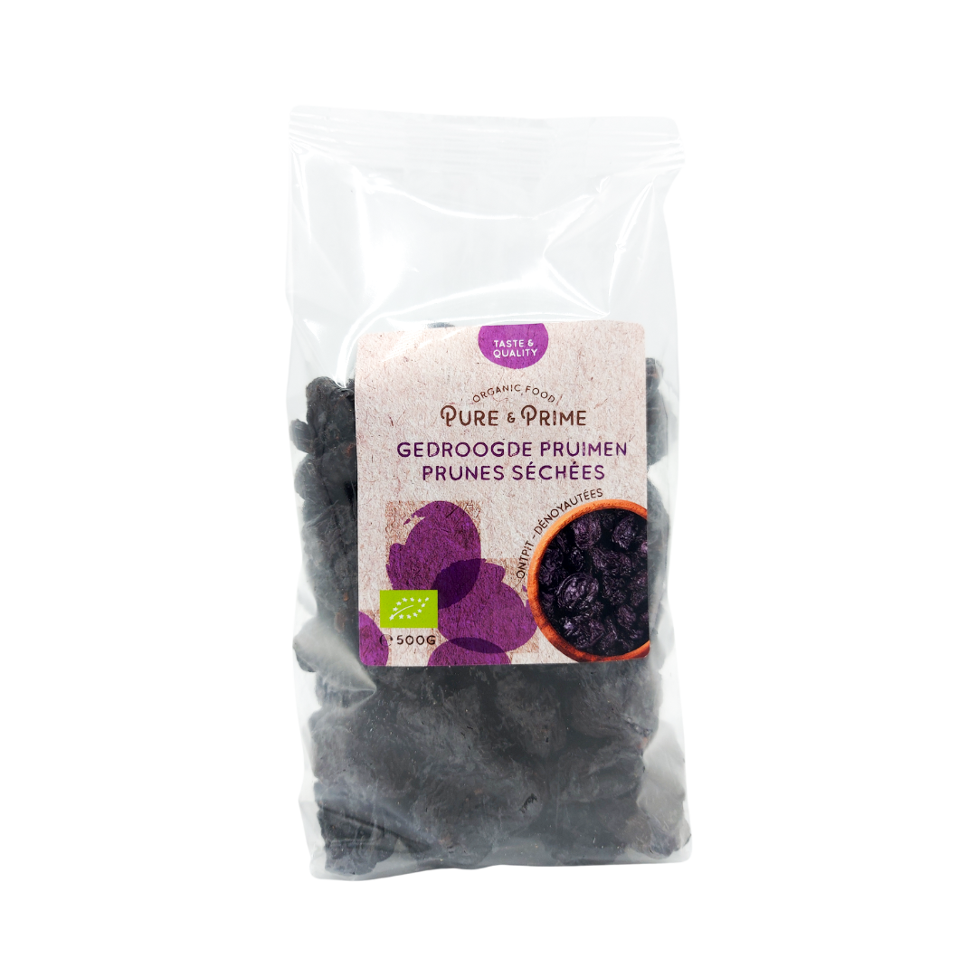 Pure & Prime Pruimen zonder Pit Bio (500 gr)