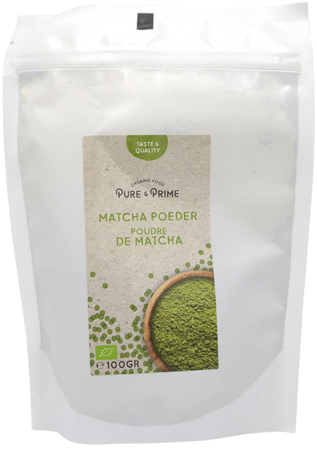 Pure & Prime Matcha Poeder Bio (100 gr)