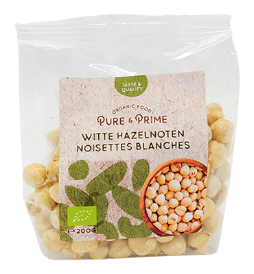 Pure & Prime Hazelnoten Wit Bio (200 gr)