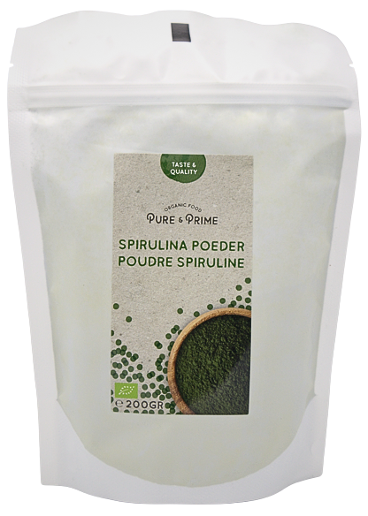 Pure & Prime Spirulina Poeder Bio (200 gr)