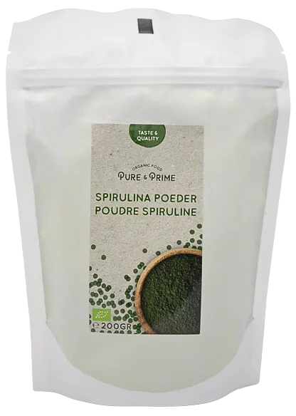Pure & Prime Spirulina Poeder Bio (200 gr)