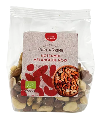 Pure & Prime Notenmix Bio (200 gr)