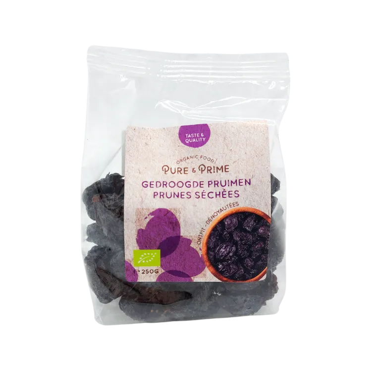 Pure & Prime Pruimen zonder Pit Bio (250 gr)
