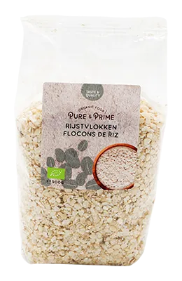 Pure & Prime Rijstvlokken Bio (500 gr)