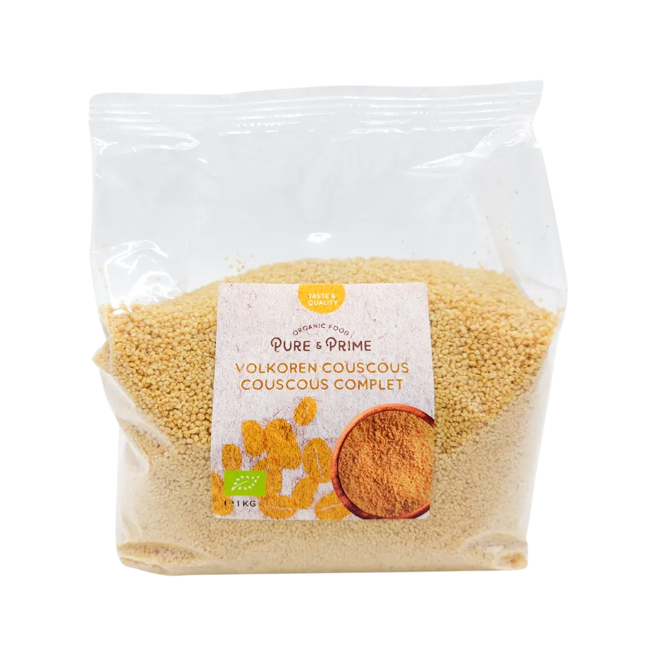 Pure & Prime Couscous Volkoren Bio (1000 gr)