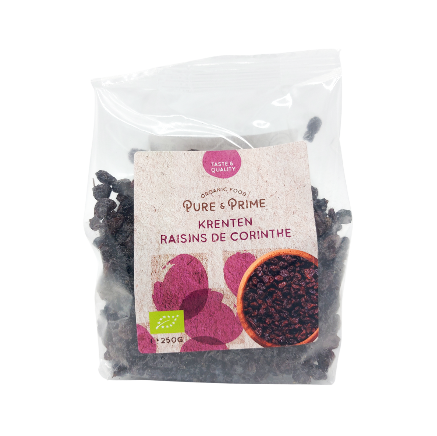 Pure & Prime Krenten Bio (250 gr)