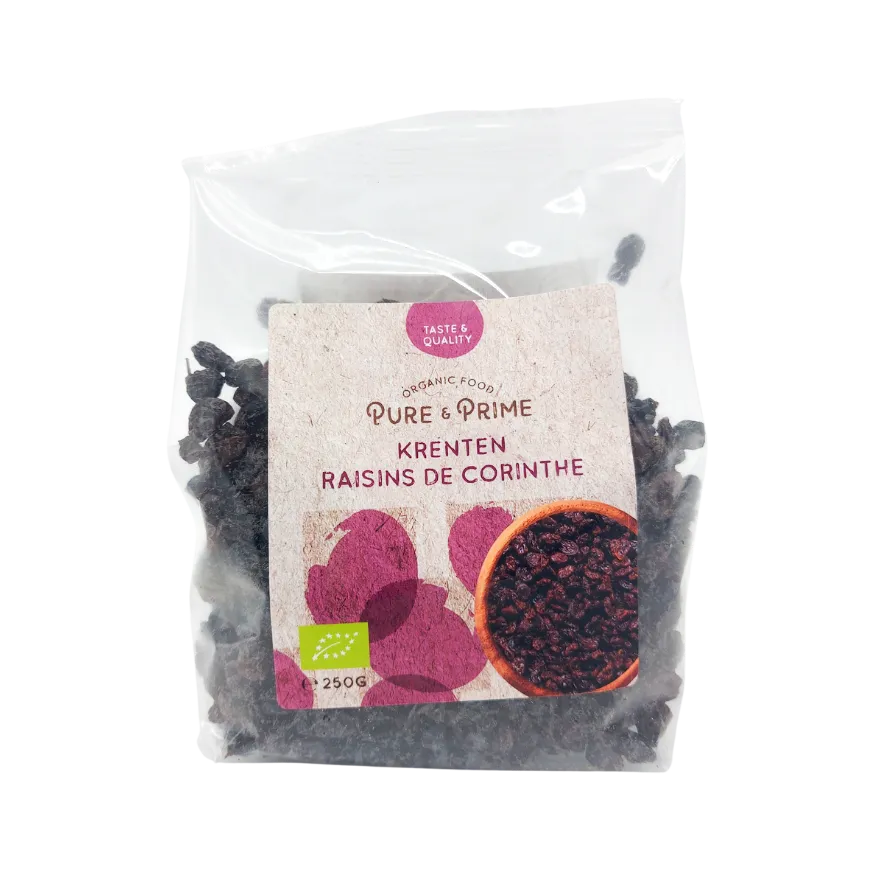 Pure & Prime Krenten Bio (250 gr)