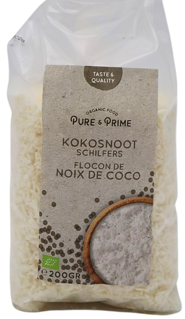 Pure & Prime Kokosnoot Schilfers Bio (200 gr)