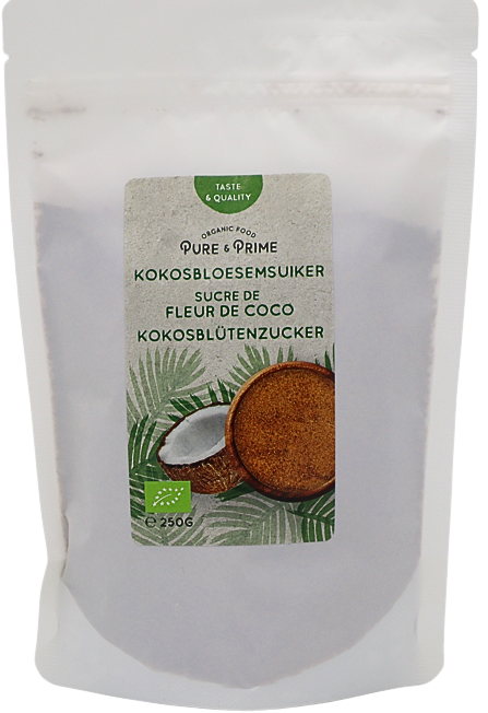 Pure & Prime Kokosbloesemsuiker Bio (250 gr)