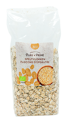 Pure & Prime Speltvlokken Bio (500 gr)