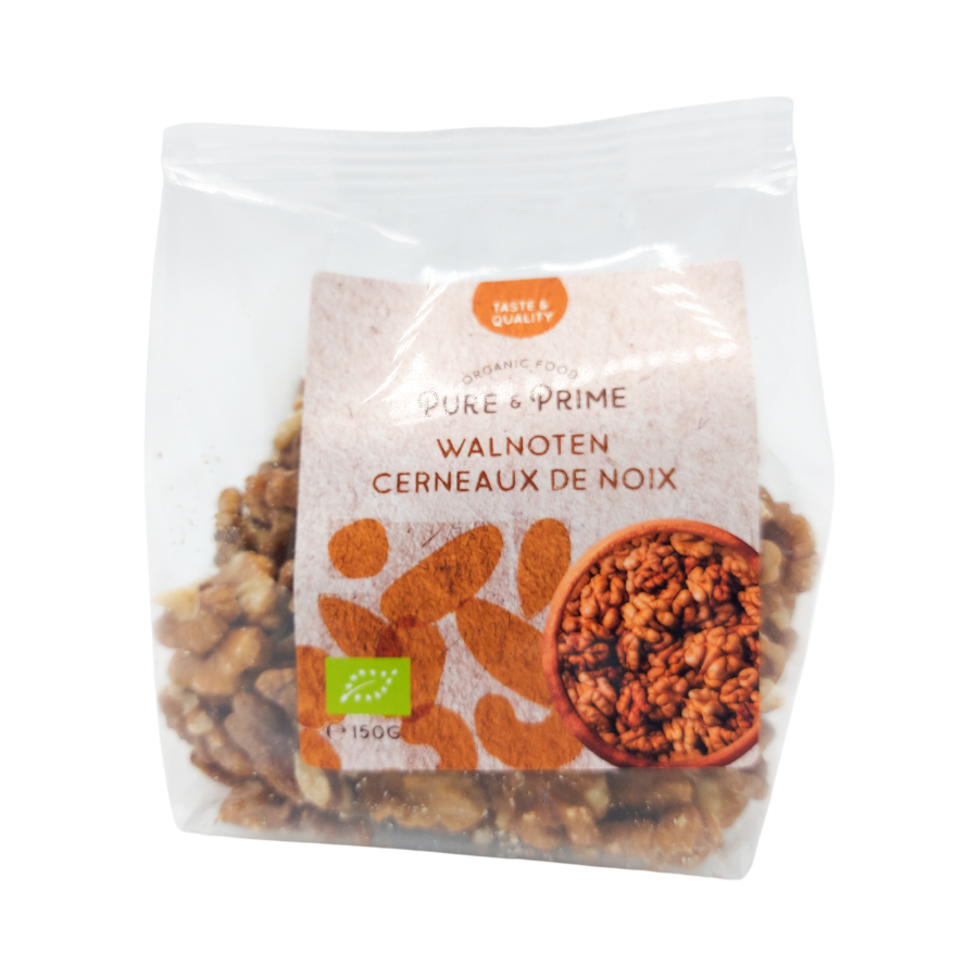 Pure & Prime Walnoten Bio (150 gr)