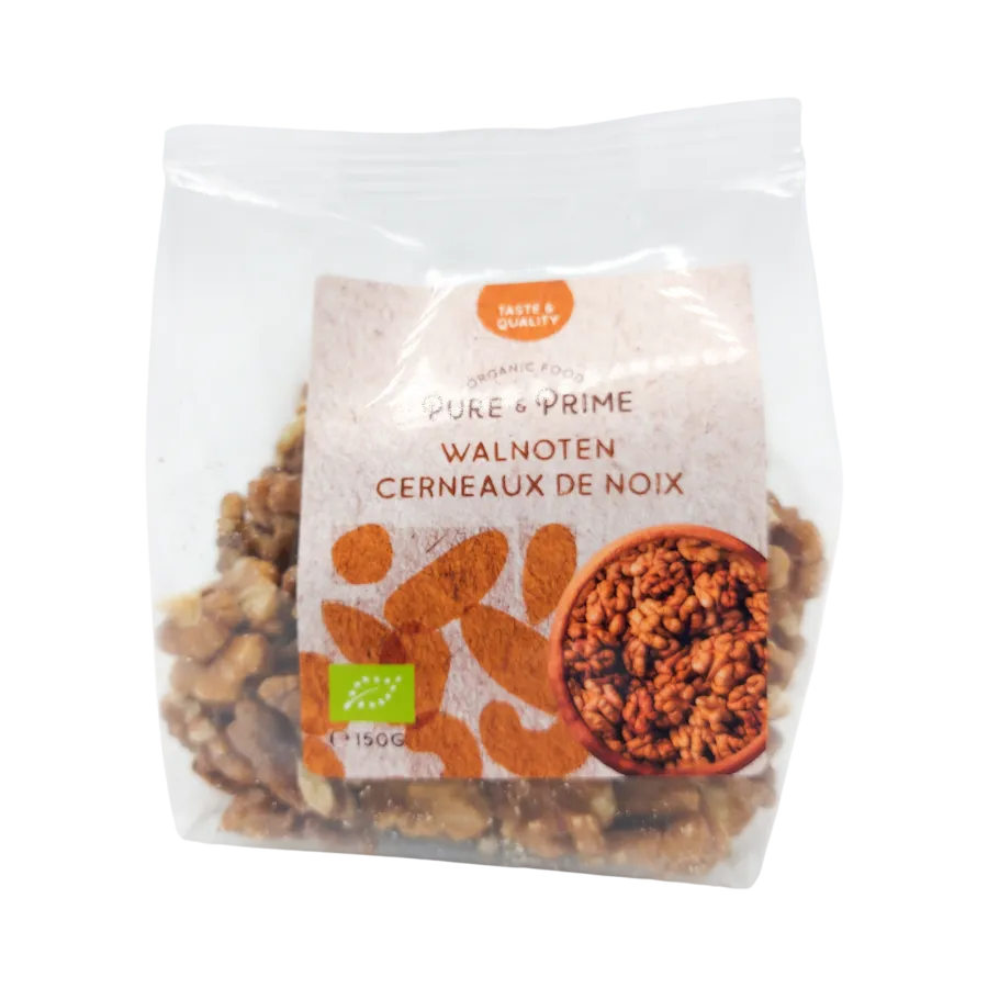 Pure & Prime Walnoten Bio (150 gr)