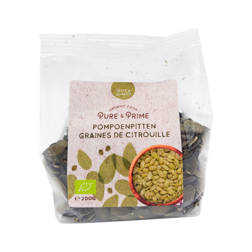 Pure & Prime Pompoenpitten Bio (200 gr)