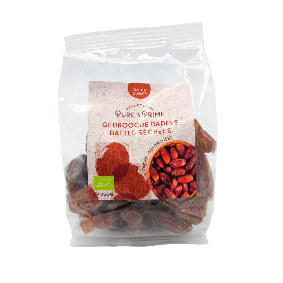 Pure & Prime Dadels Ontpit Bio (250 gr)