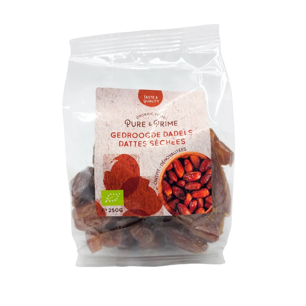Pure & Prime Dadels Ontpit Bio (250 gr)