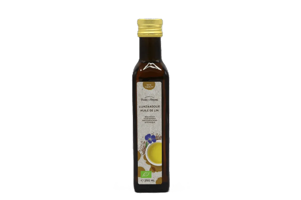 Pure & Prime Lijnzaadolie Bio (250 ml)