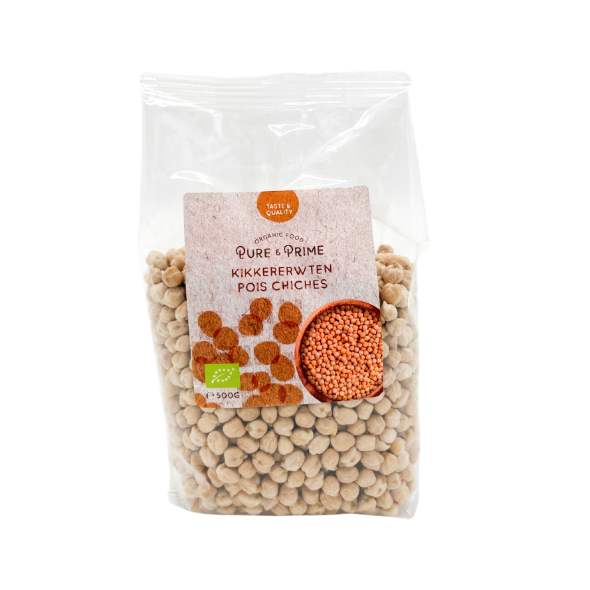 Pure & Prime Kikkererwten Bio (500 gr)