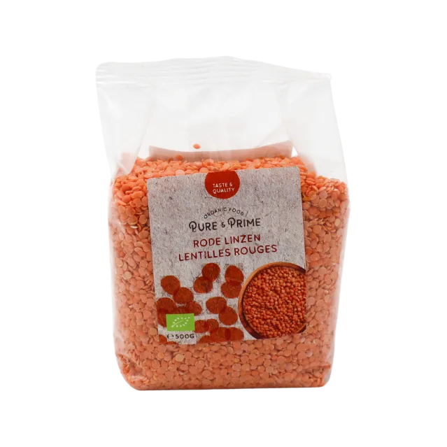 Pure & Prime Linzen Rood Bio (500 gr)