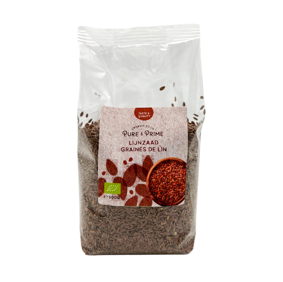 Pure & Prime Lijnzaad Bio (500 gr)
