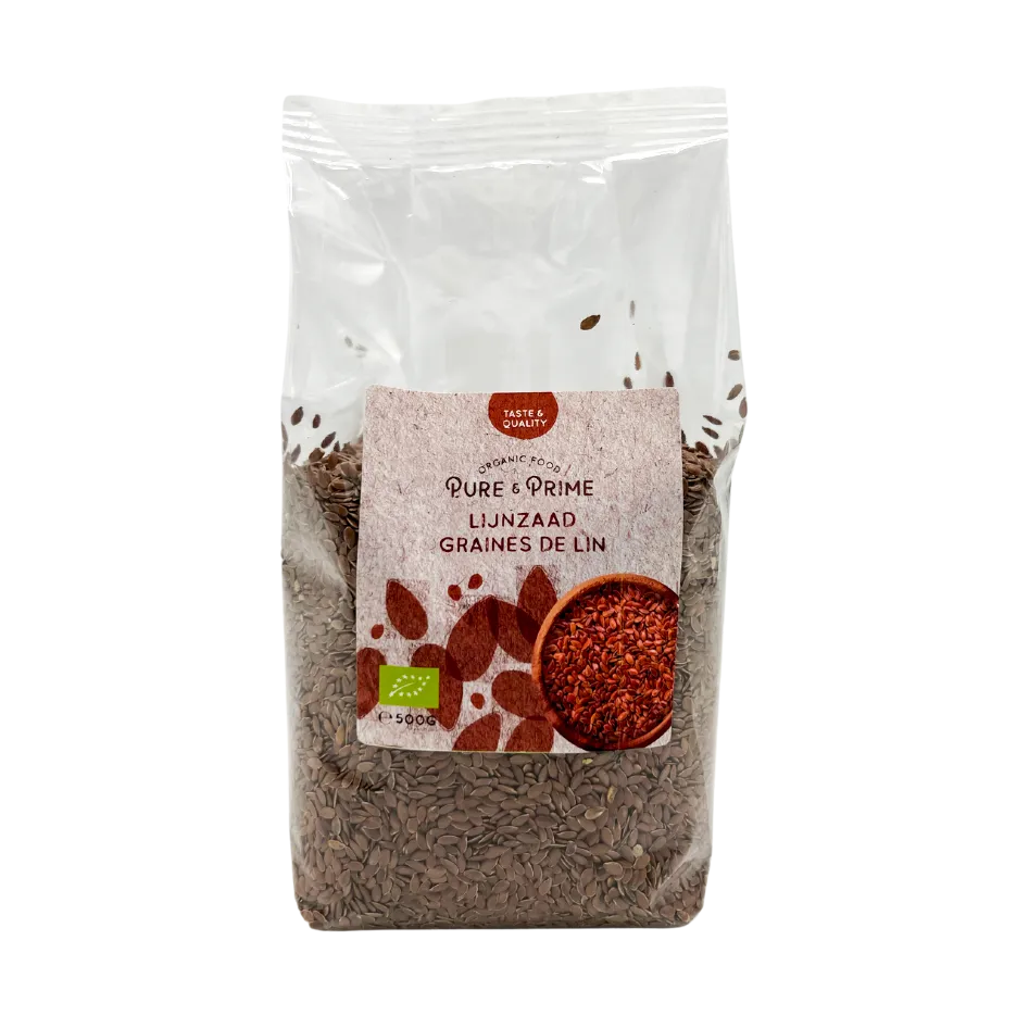 Pure & Prime Lijnzaad Bio (500 gr)