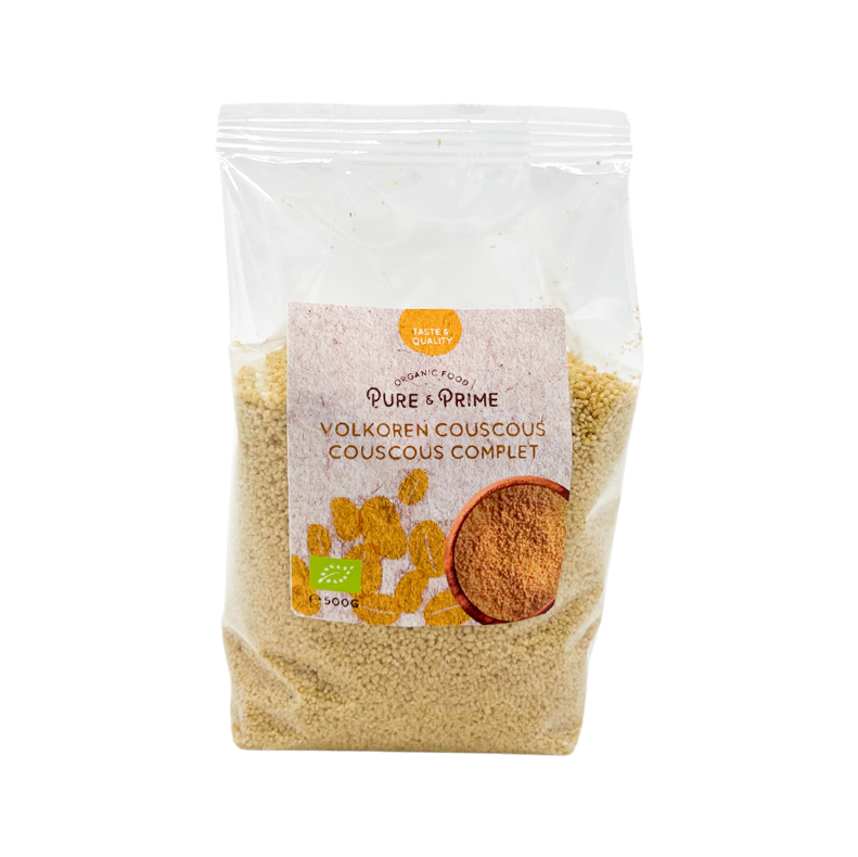 Pure & Prime Couscous Volkoren Bio (500 gr)