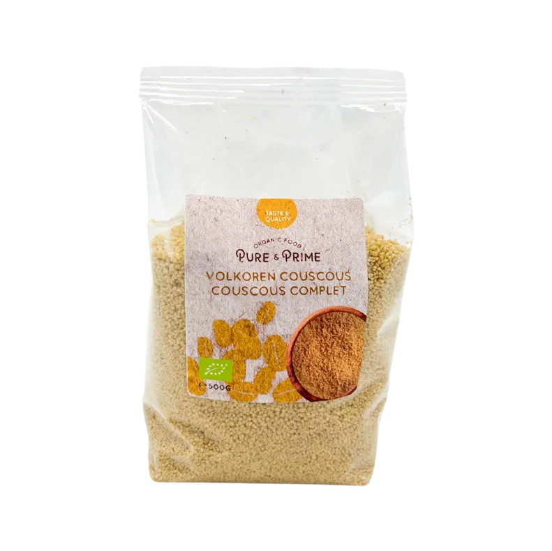 Pure & Prime Couscous Volkoren Bio (500 gr)