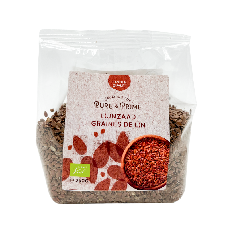 Pure & Prime Lijnzaad Bio (250 gr)