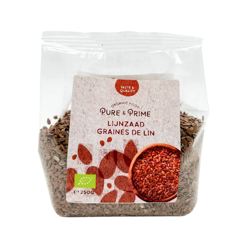Pure & Prime Lijnzaad Bio (250 gr)