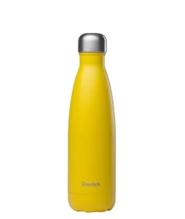 Qwetch Thermosfles Inox Fel Geel (500 ml)