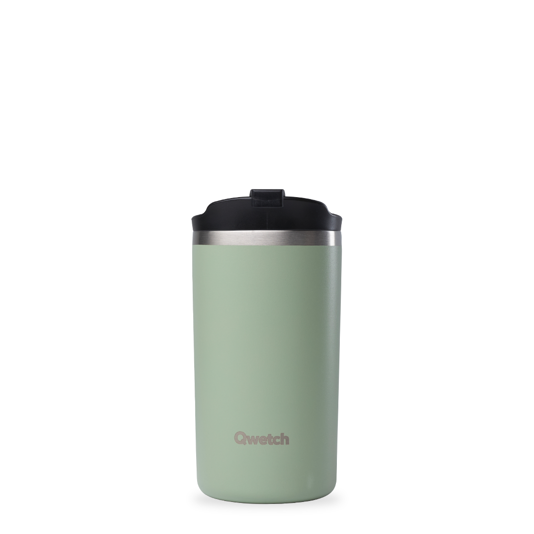 Qwetch Travel Mug Mat Limoengroen (350 ml)