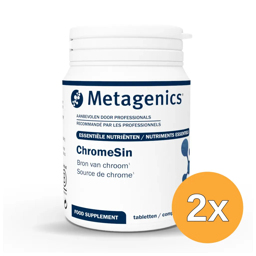 2x Metagenics Chromesin (90 tabletten)