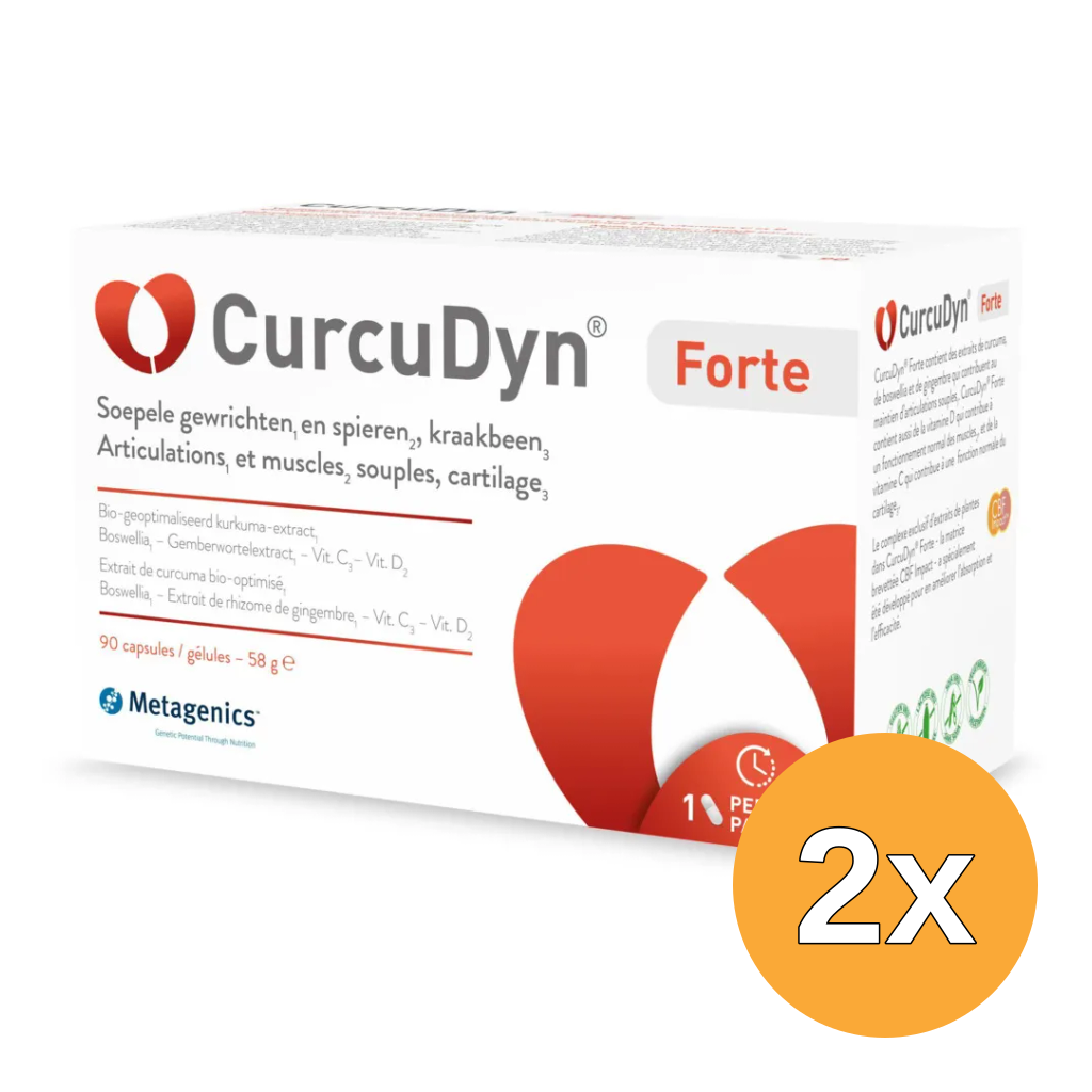 2x Metagenics Curcudyn Forte NF (90 capsules)