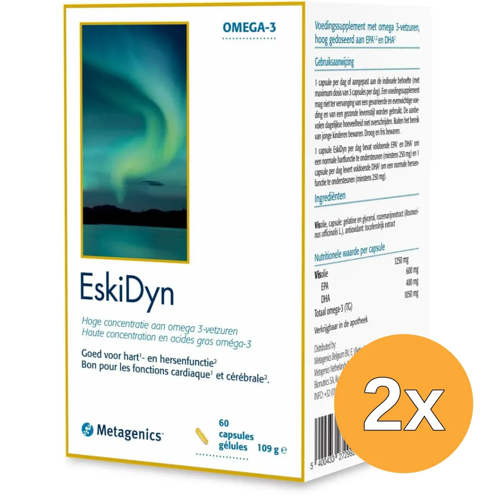 2x Metagenics Eskidyn NF (60 capsules)