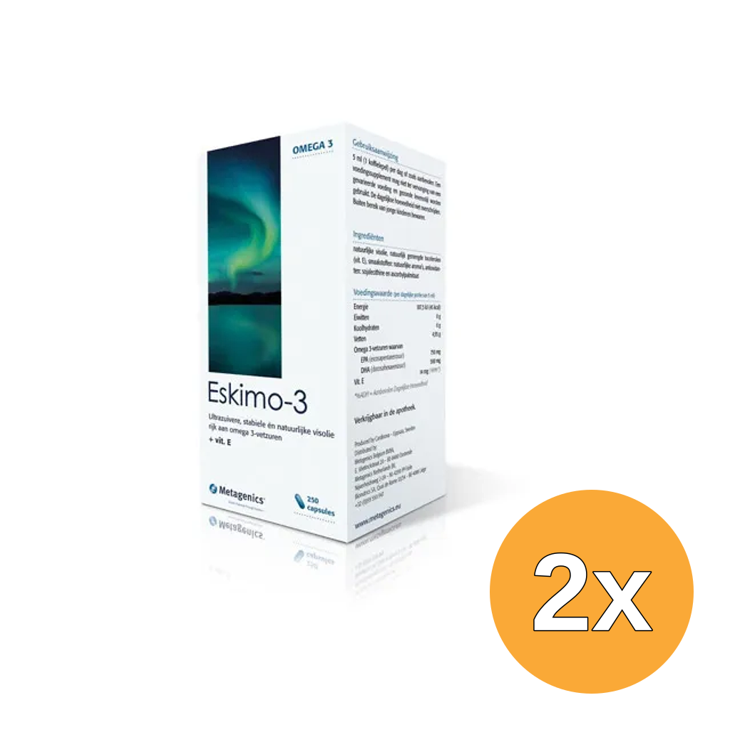 2x Metagenics Eskimo 3 (250 capsules)