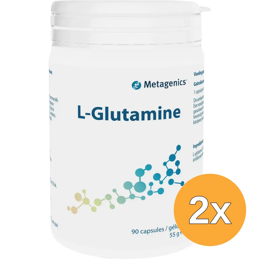 2x Metagenics L-Glutamine (90 capsules)