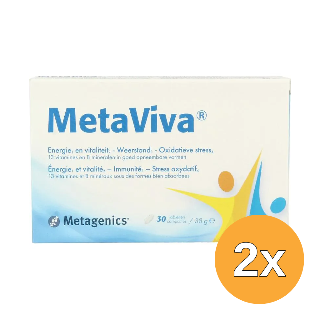 2x Metagenics MetaViva (30 tabletten)