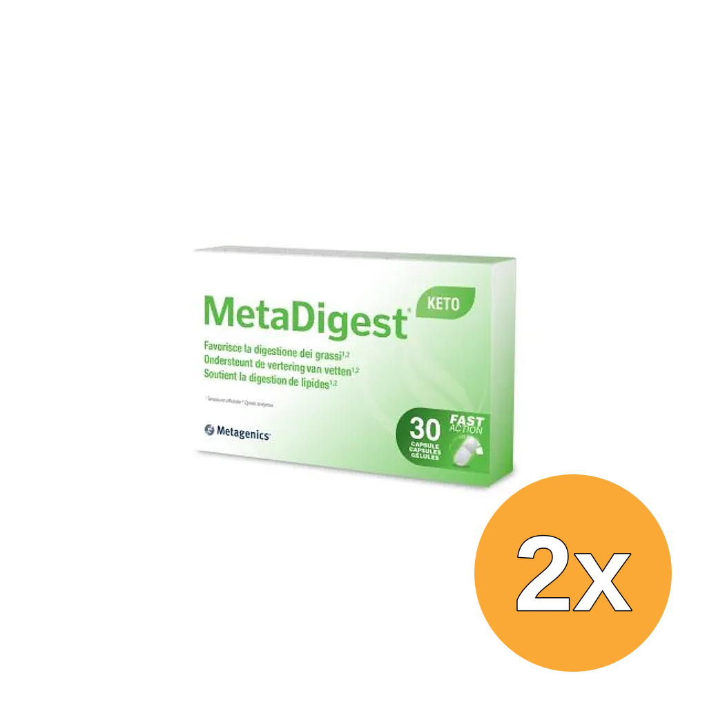 2x Metagenics Metadigest Keto (30 capsules)