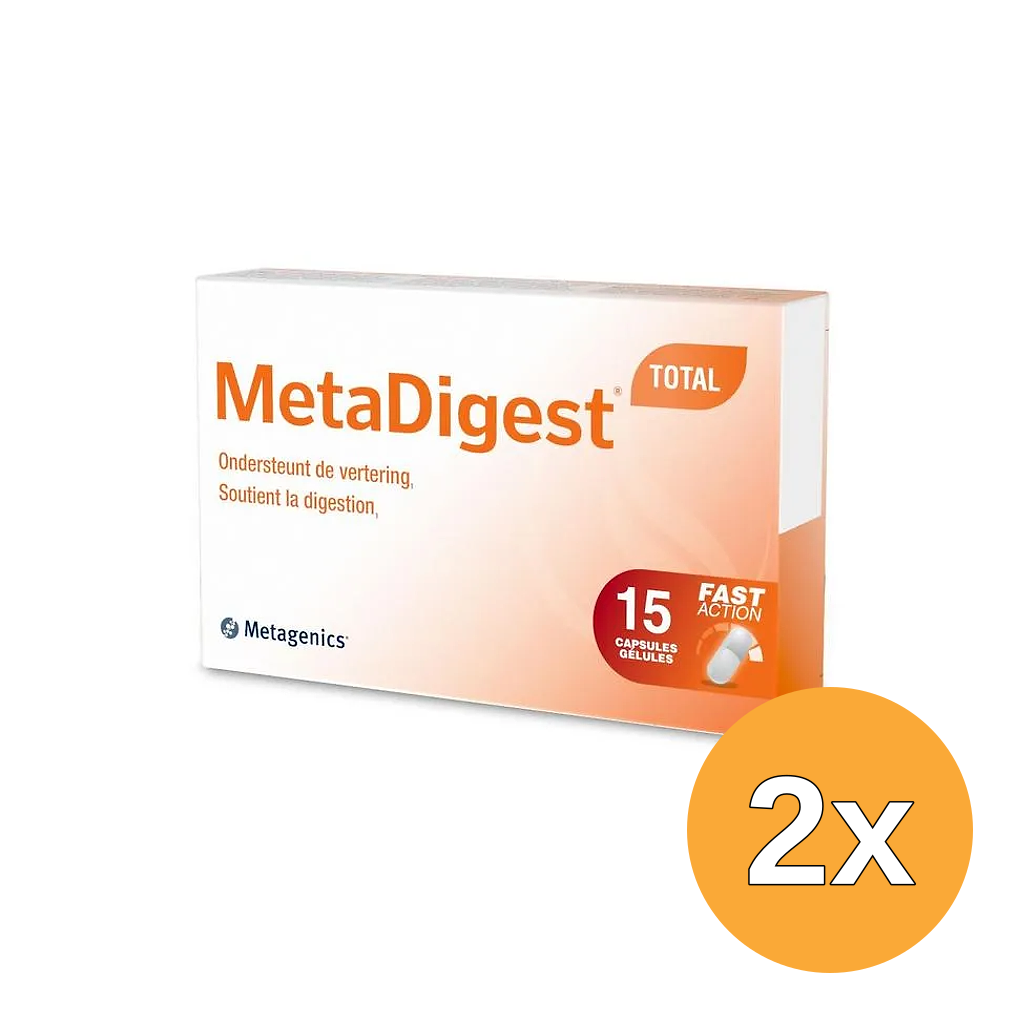 2x Metagenics Metadigest Total NFD (15 capsules)