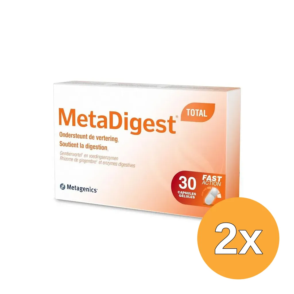 2x Metagenics Metadigest Total NFD (30 capsules)