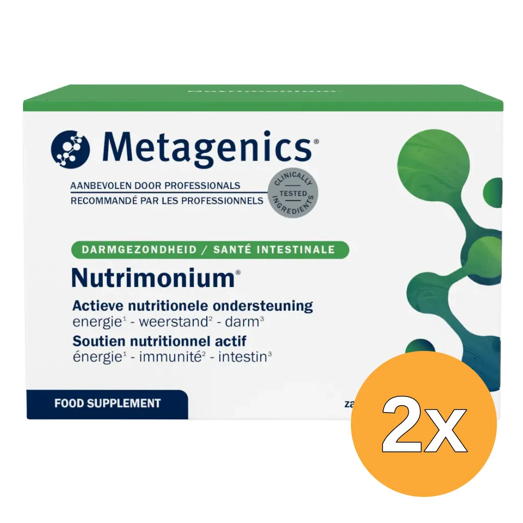2x Metagenics Nutrimonium Original (28 zakjes)