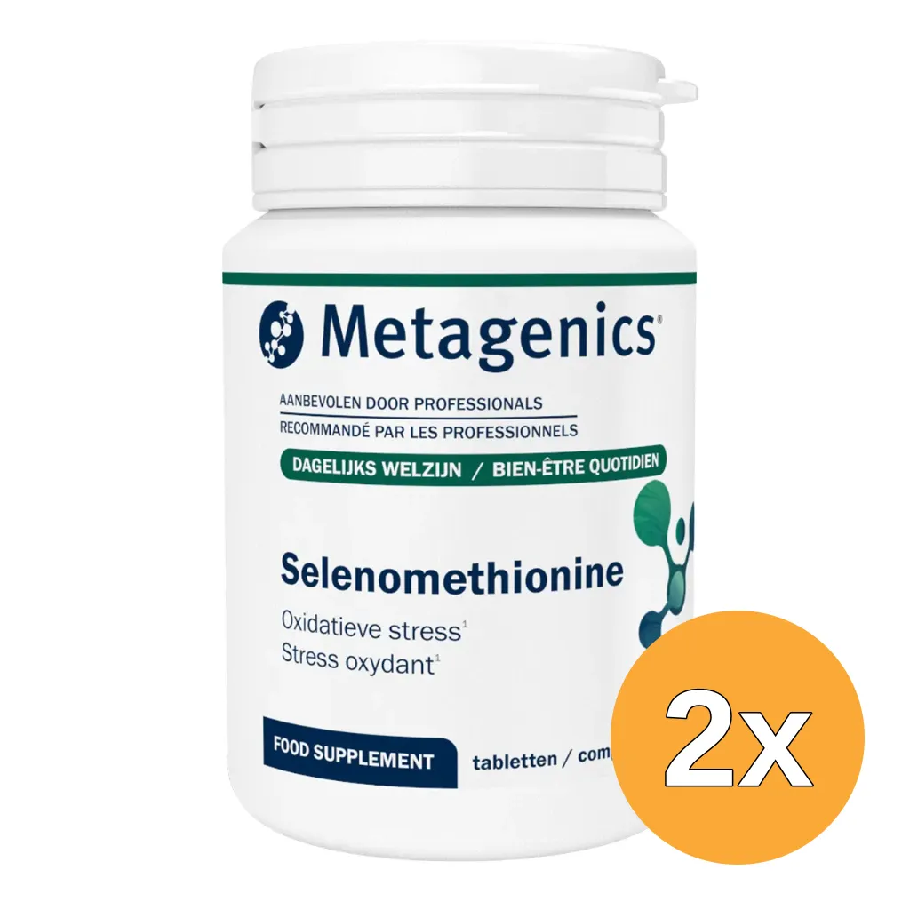 2x Metagenics Selenomethionine (120 tabletten)