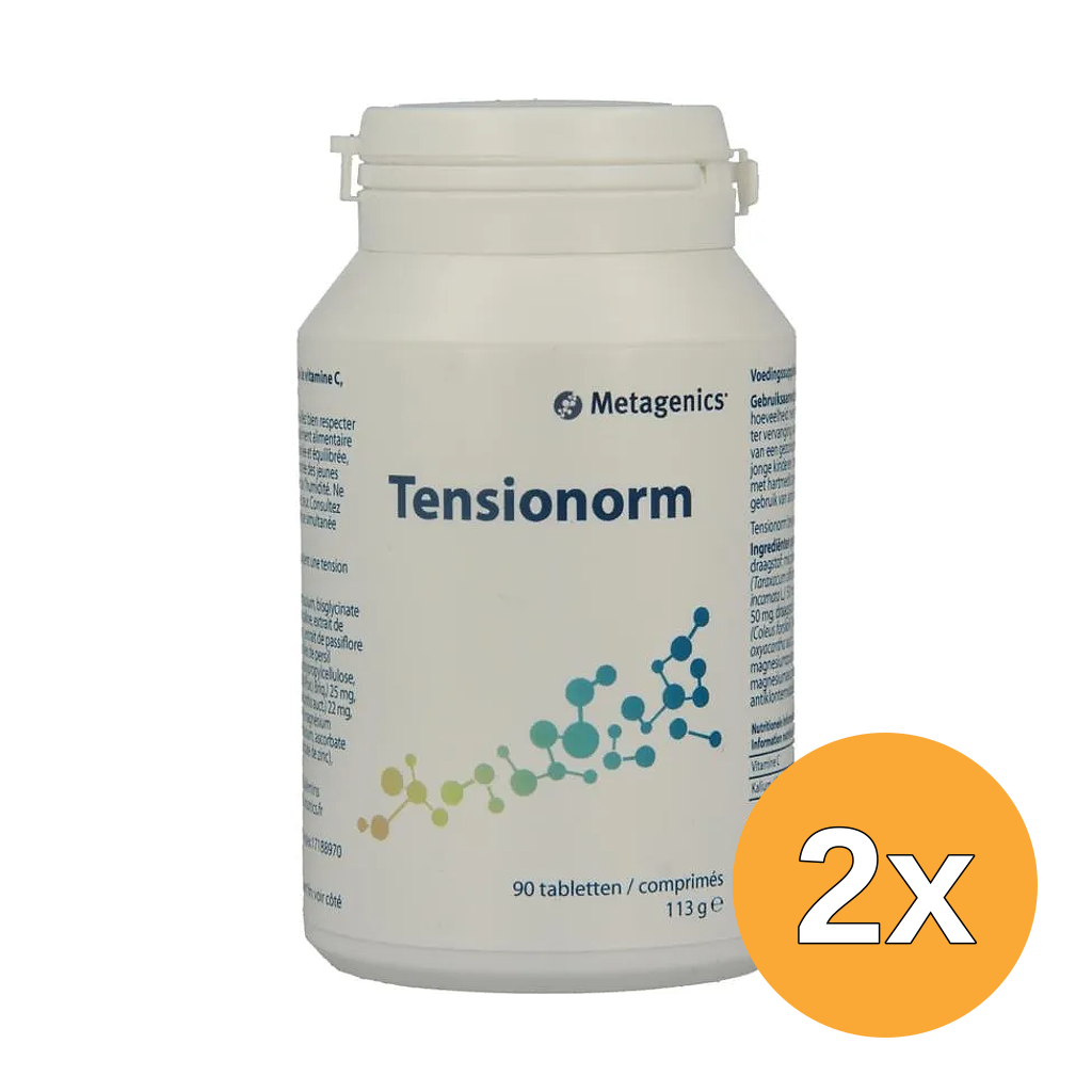 2x Metagenics Tensionorm (90 tabletten)