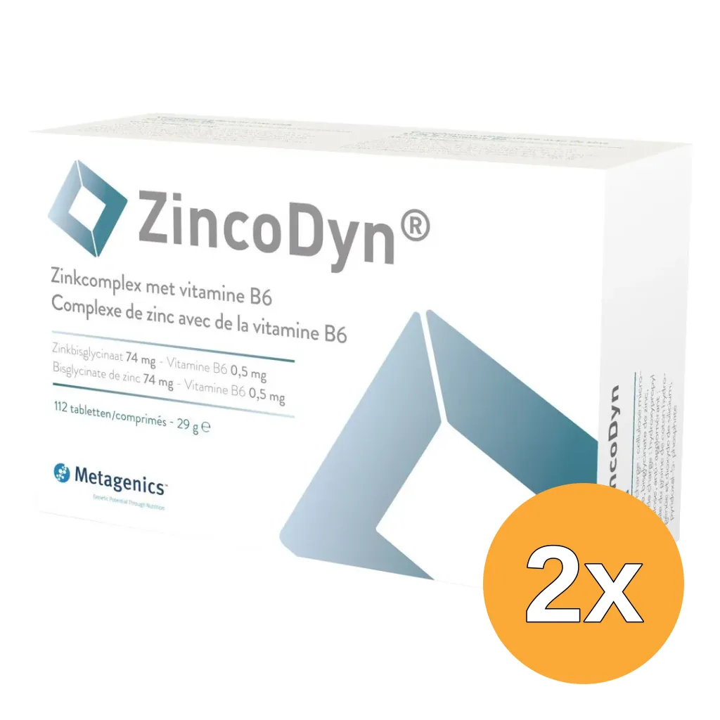 2x Metagenics Zincodyn (112 tabletten)
