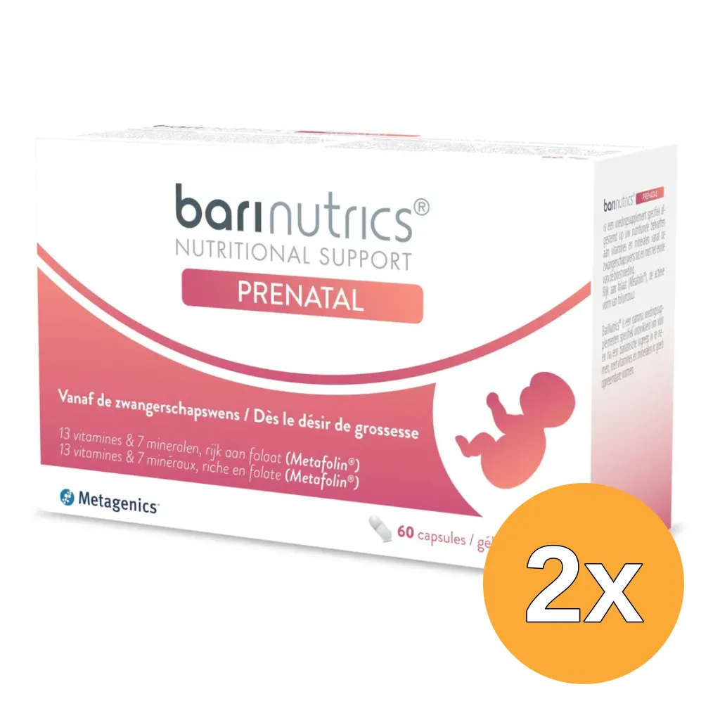 2x Barinutrics Prenatal Nf (60 capsules)