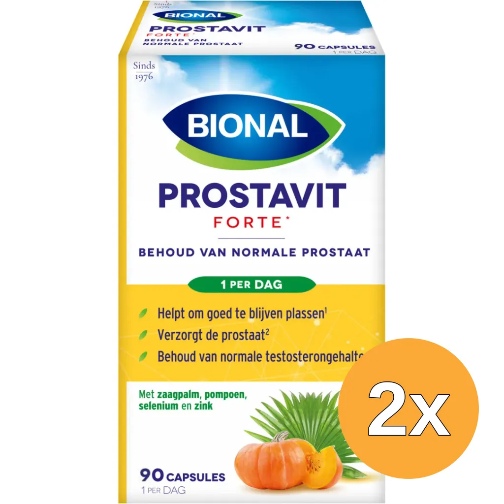 2x Bional Prostavit Forte (90 capsules)