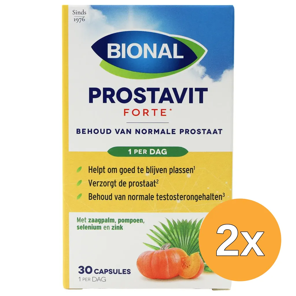 2x Bional Prostavit forte (30 capsules)