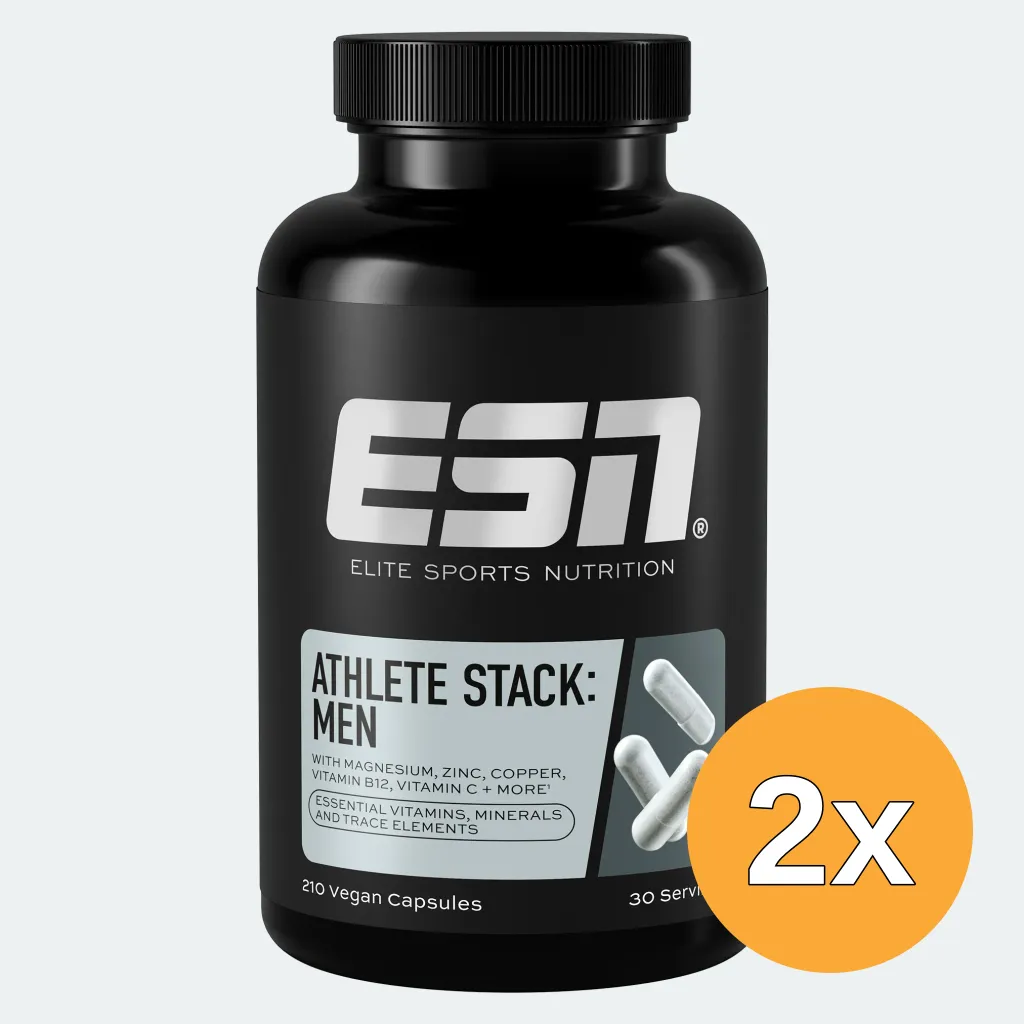 2x ESN Athlete Stack: Men V2 (210 capsules)