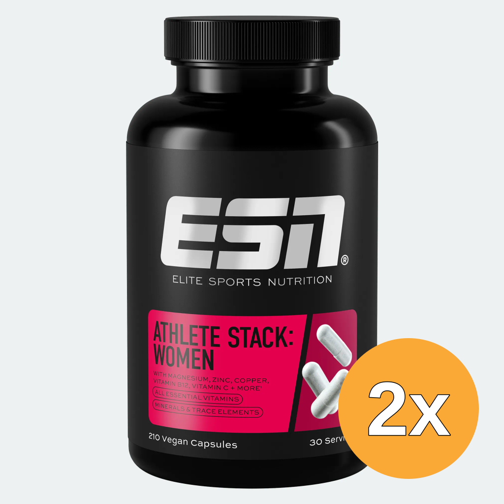 2x ESN Athlete Stack: Women (210 capsules)